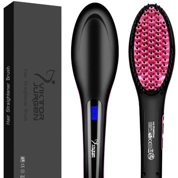 Hair Straightener Brush - Picture 1 of 5